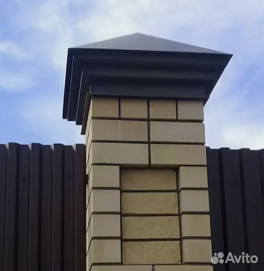 Гибка парапетов, колпаков на забор (под размер )