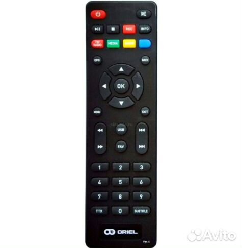 Пульт oriel пду-6 IC HD DVB-T2 delly SAT (VER.6)