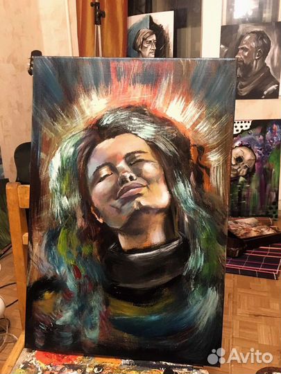 Портрет по фото, живопись