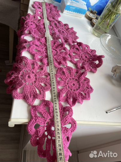 Вязаные салфетки