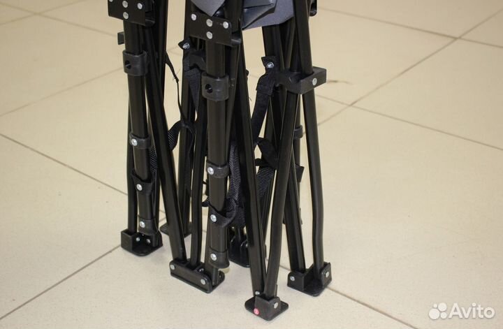 Раскладушка с матрасом туристическая до 150 кг