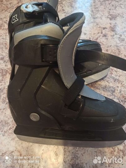 Коньки раздвижные 30-33