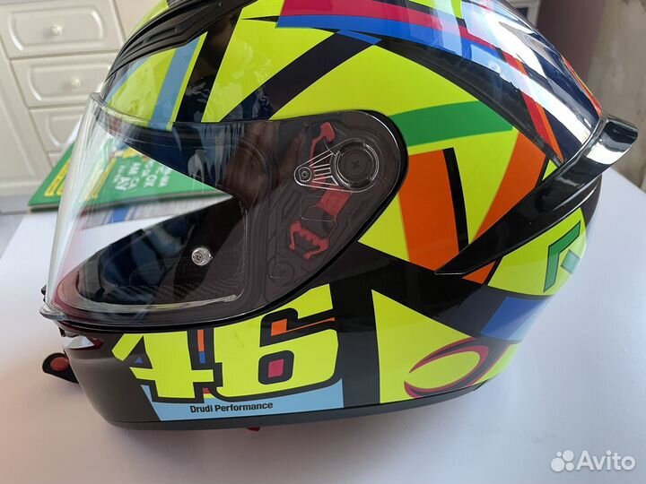 Мото шлем интеграл agv k1 soleluna размер ml