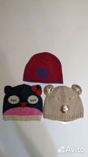 Шапочки на девочку