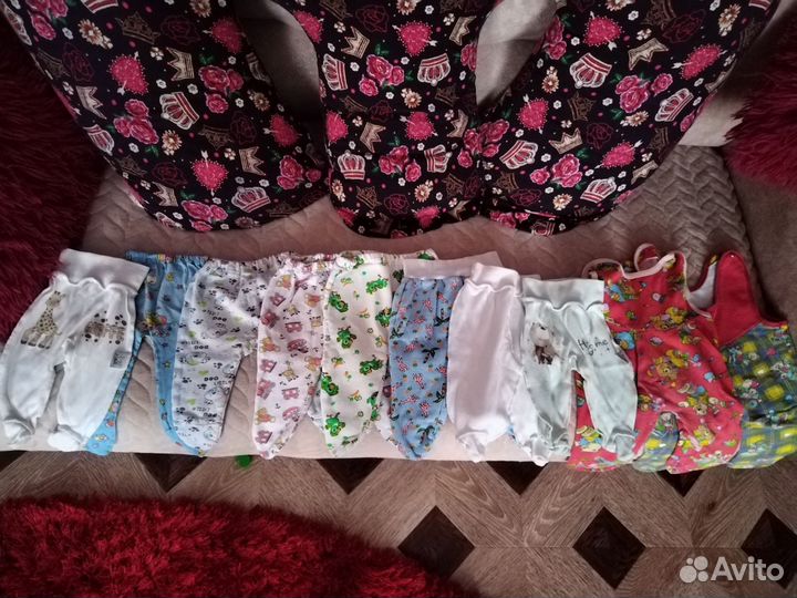 Вещи для новорожденных 50-55-62