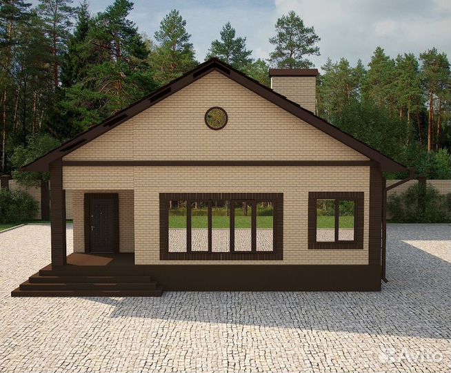 Проекты домов для ипотеки и строительства - 129 м2