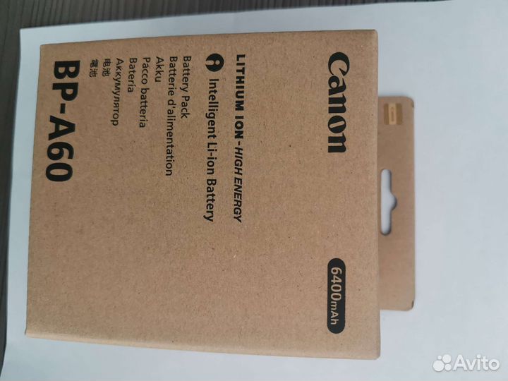 Аккумулятор Canon BP-A60 (100 оригинал)