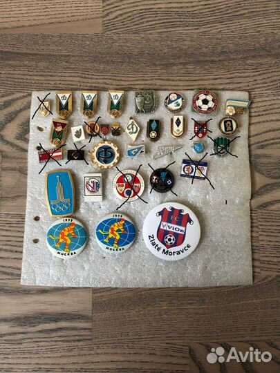 Значки футбол