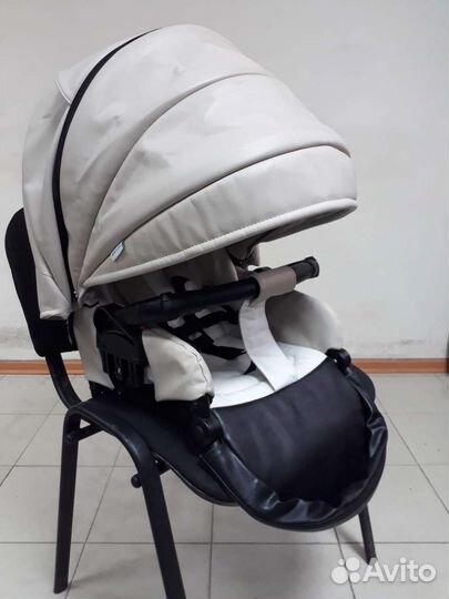 Коляска AroTeam Cocoline 2 в 1 (3 в 1), кожа