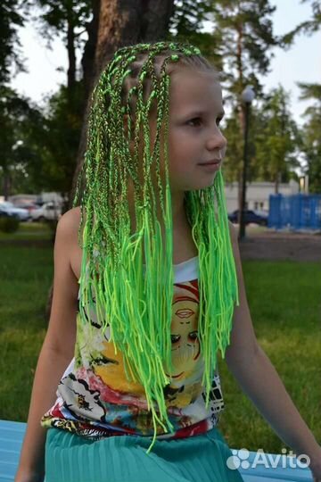 Плетение афрокосички