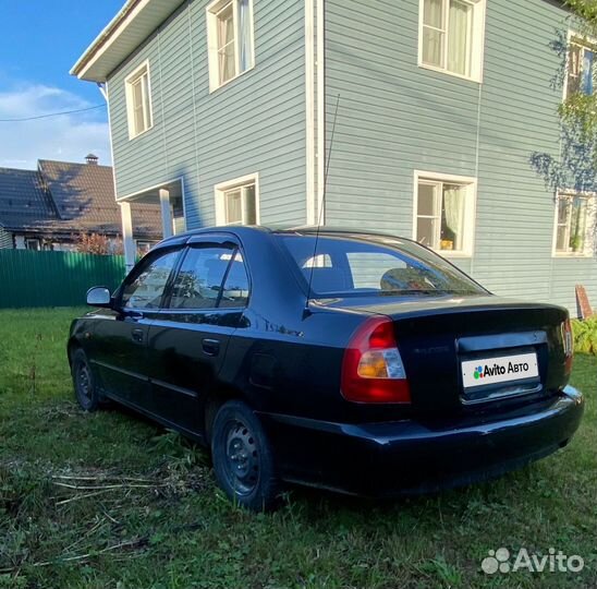 Hyundai Accent 1.5 МТ, 2007, 190 000 км