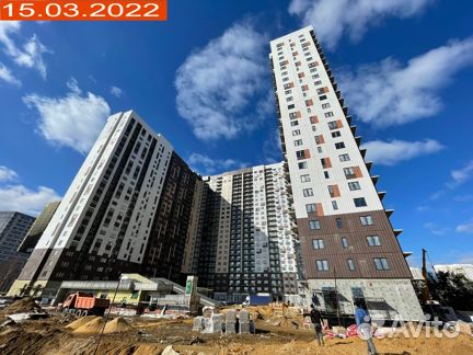 Ход строительства ЖК «1-й Лермонтовский» 1 квартал 2022