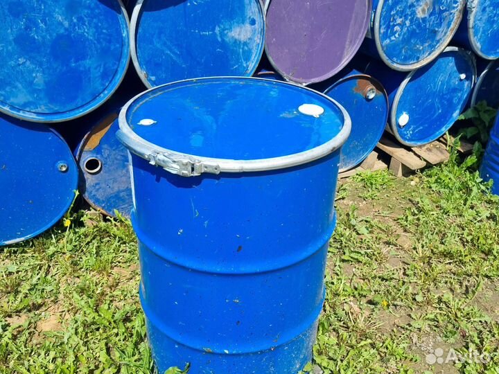 Бочка железная под сжигание