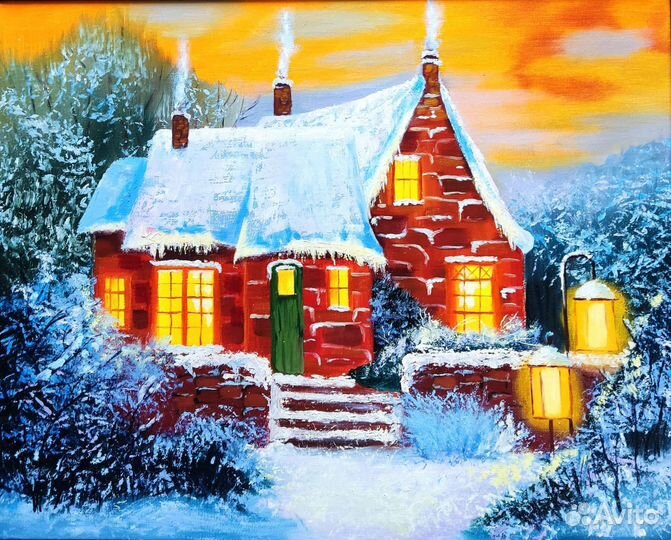 Картина маслом на холсте