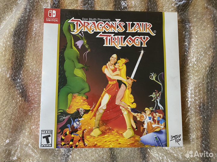 Dragon’s Lair Trilogy limitedrungames nintendo