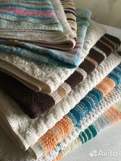 Махровые полотенца бу 15 шт