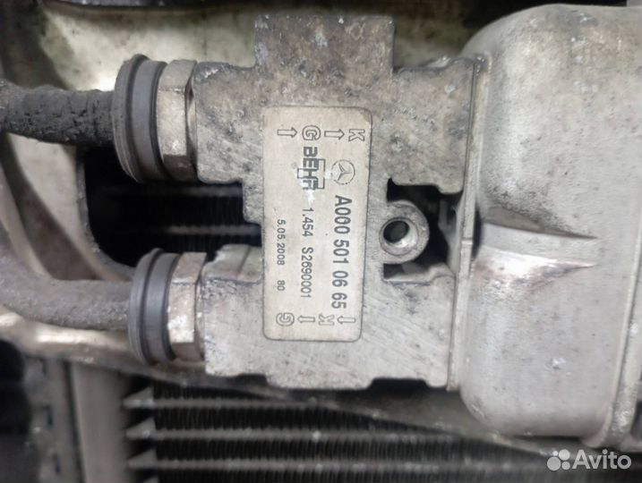 Кассета радиаторов Mercedes Ml W164 642.940 2009Г