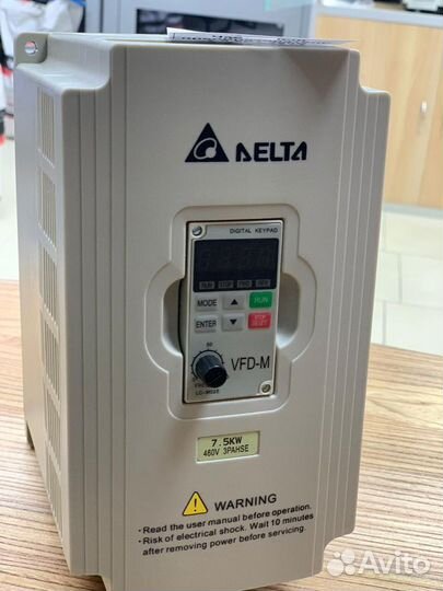Частотный преобразователь Инвертор Delta 7.5 Квт