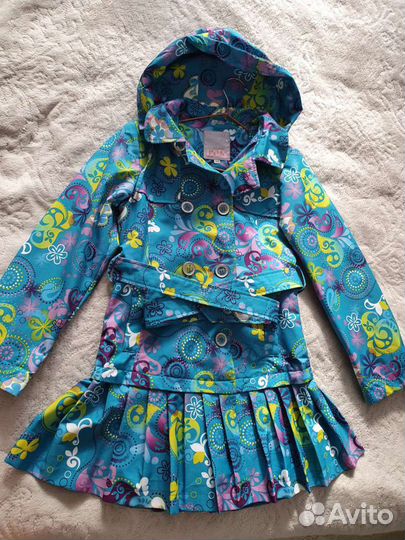 Плащ для девочки 134