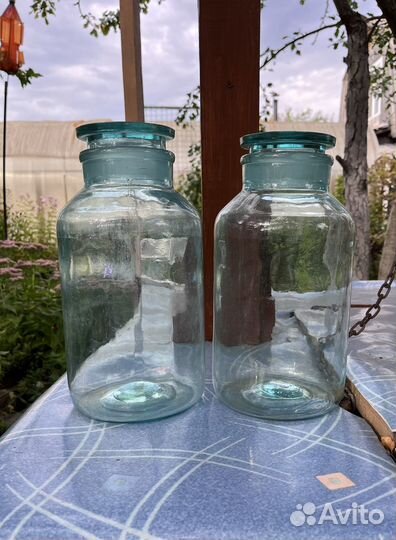 Бутылка стеклянная 5 литров