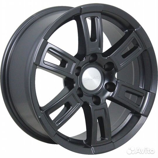 R18 6x139,7 8J ET25 D106,2 Скад Тор Черный барxат