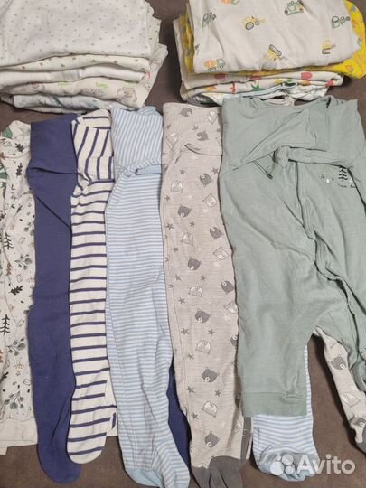 Пакет одежды для новорожденных 0-6 мес на мальчика