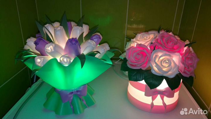 Букет светильник