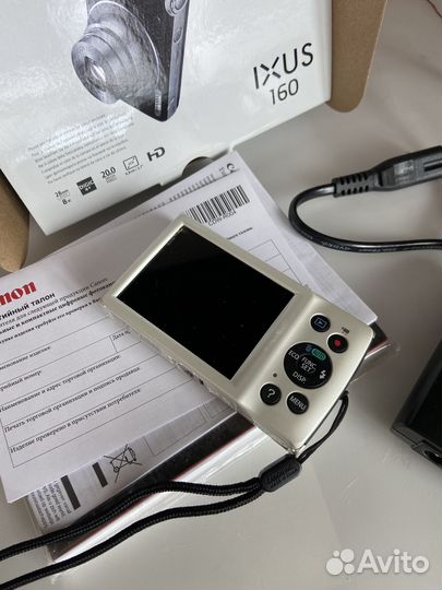 Фотоаппарат canon ixus160