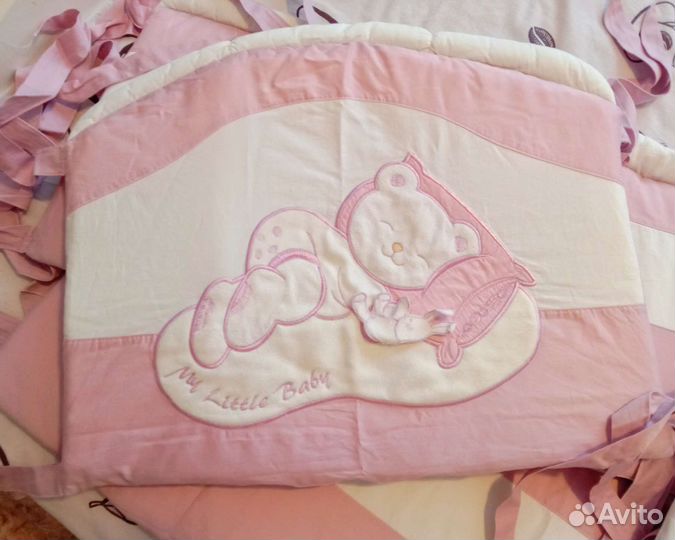 Бортики в детскую кроватку