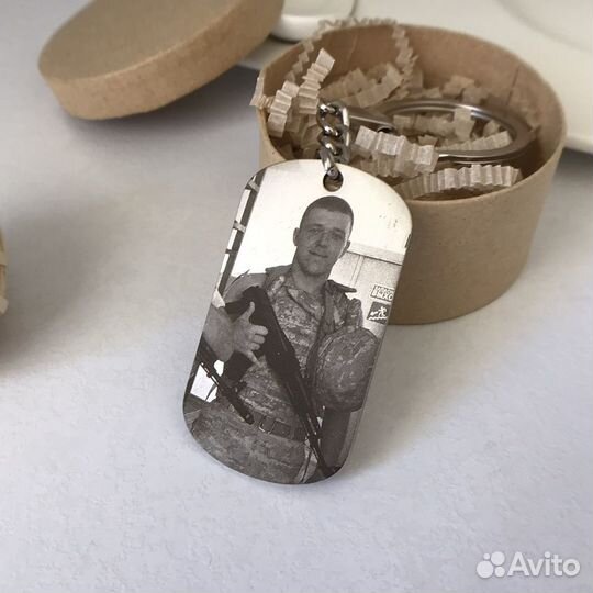 Брелок или подвеска в виде жетона