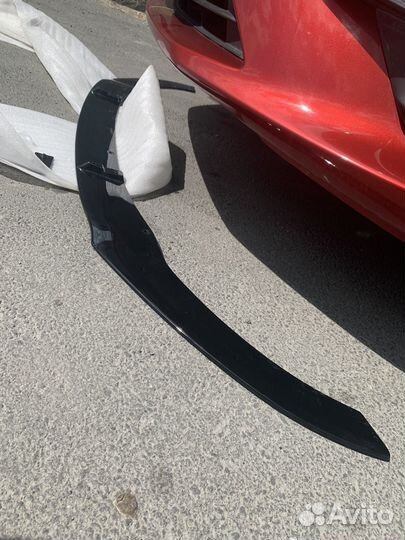 Сплиттер под клыки Mazda 6 gj 2013-2018