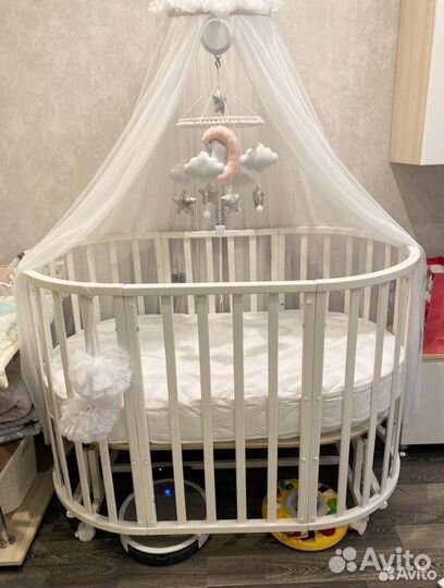 Детская кроватка трансформер