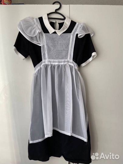 Школьное платье и фартук