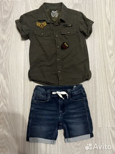 Детские рубашки,шорты