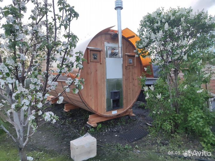 Баня бочка от производителя