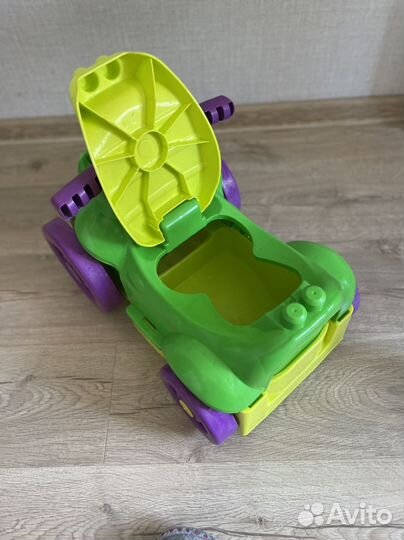 Машинка-крокодил Mattel Mega Bloks