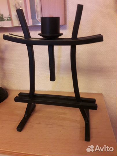 Каслинское литье подсвечник