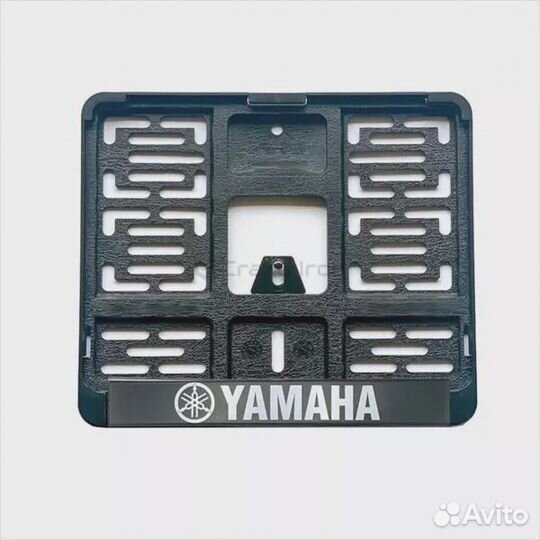 Рамка для номера мотоцикла 190х145 yamaha