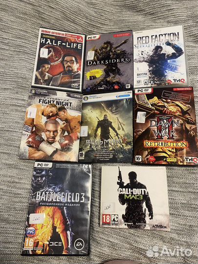 Компьютерные игры диски