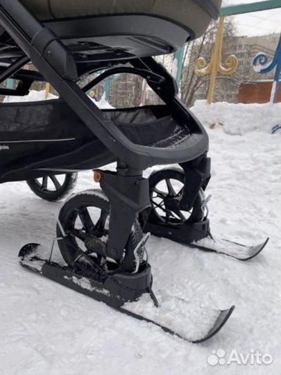 Лыжи для коляски