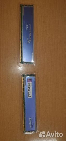 Оперативная память ddr3 4 gb 2шт