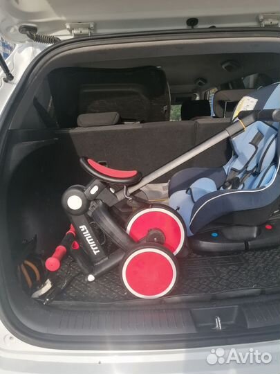 Беговел велосипед 2 в 1 с тростью