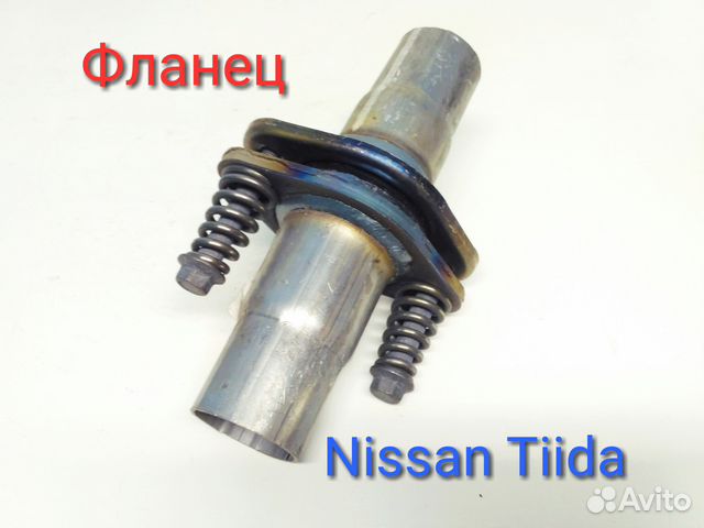 Фланец глушителя ремонт (соединение) Nissan Tiida