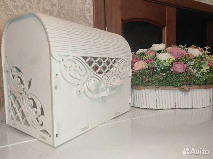 Свадебный банк, казна, цветы, декор на свадьбу