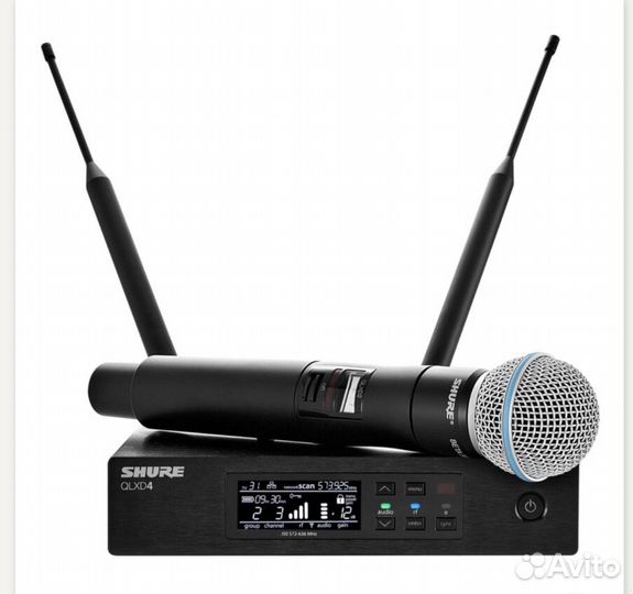 Shure qlxd24/B58. Оригинал, Мексика