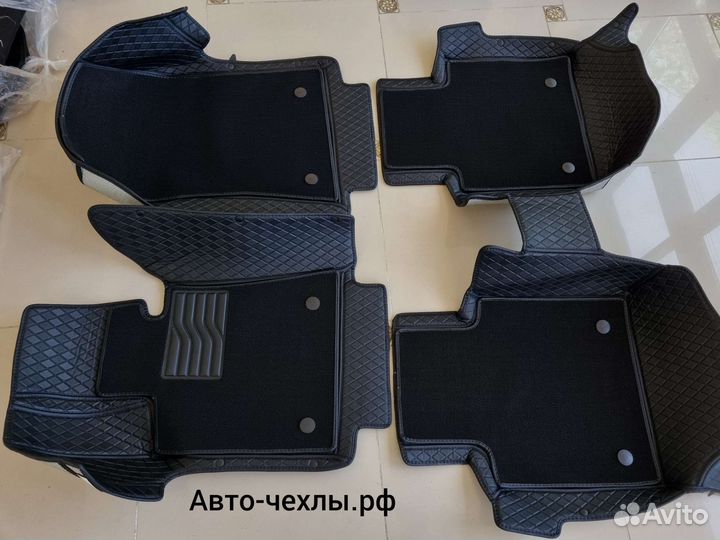 3Д Коврики Hyundai Equus - Genesis - Sonata black