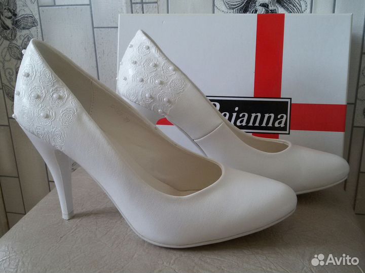 Туфли свадебные (белые)