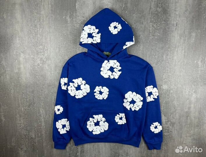 Худи на флисе Denim Tears