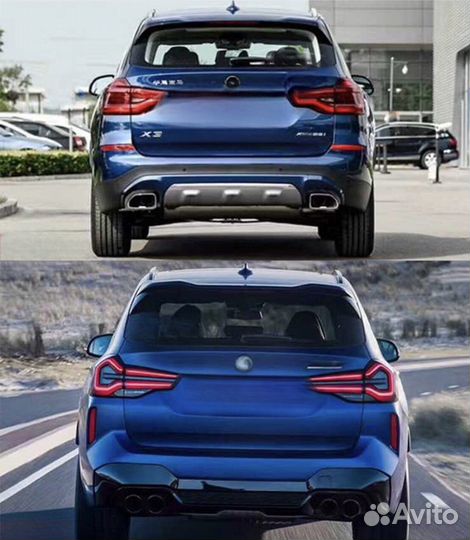 Комплект рестайлинга bmw x3 g01