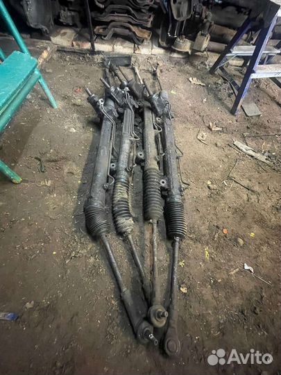 Рулевая рейка гур/ без гура скорпио сиерра